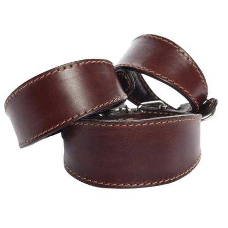 DG SIMPLE LEDERHALSBAND „BROWN