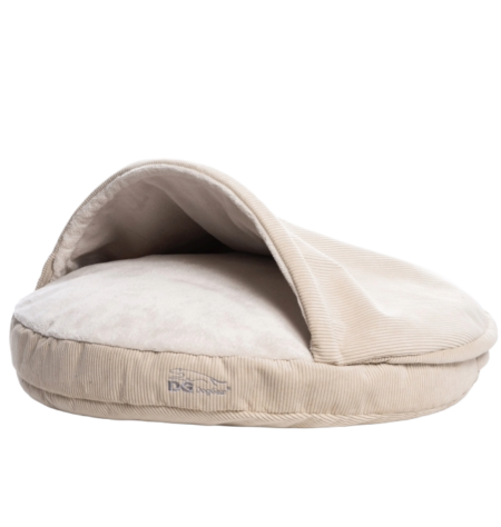 DG COMFY CAVE dog bed CLASSIC „Crème Brûlée“