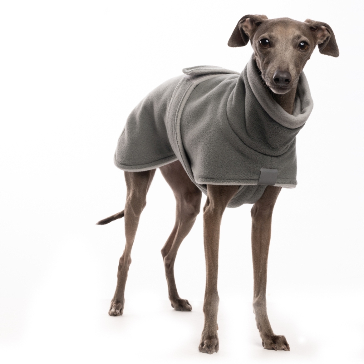 DG IG SOFT FLEECE JACKET "GREY" - Image 2