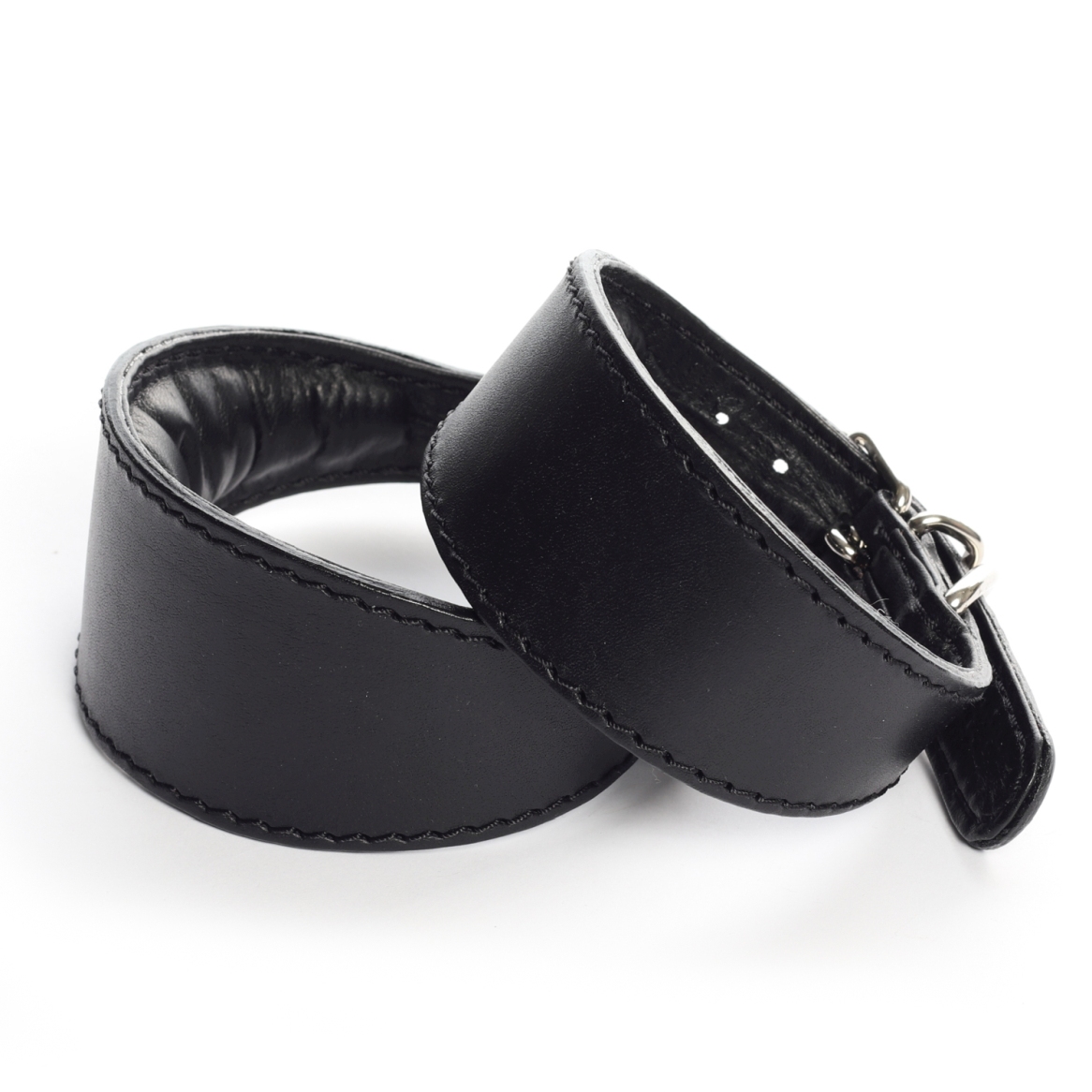 DG SIMPLE LEATHER COLLAR "BLACK" - Image 2