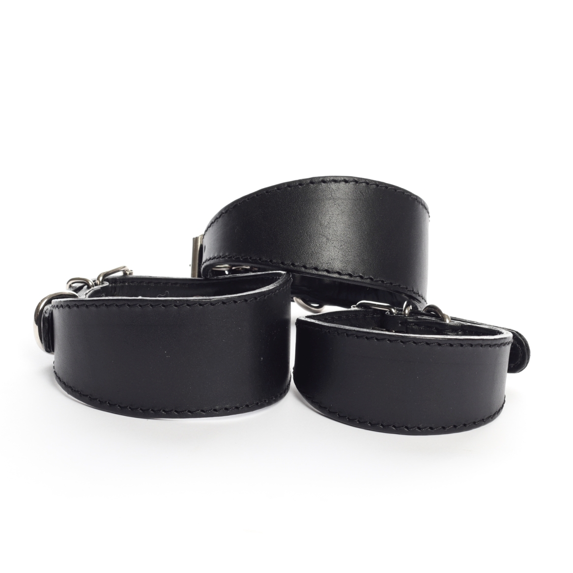 DG SIMPLE LEATHER COLLAR "BLACK" - Image 3
