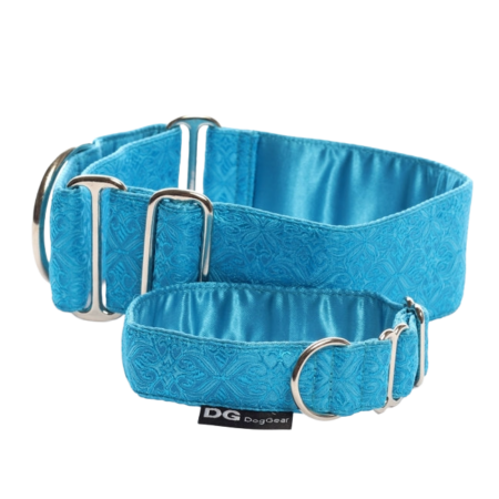 RENAISSANCE BROCADE SIGNAL BLUE