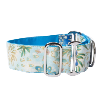 TURQUOISE CRAZY FLOWERS
