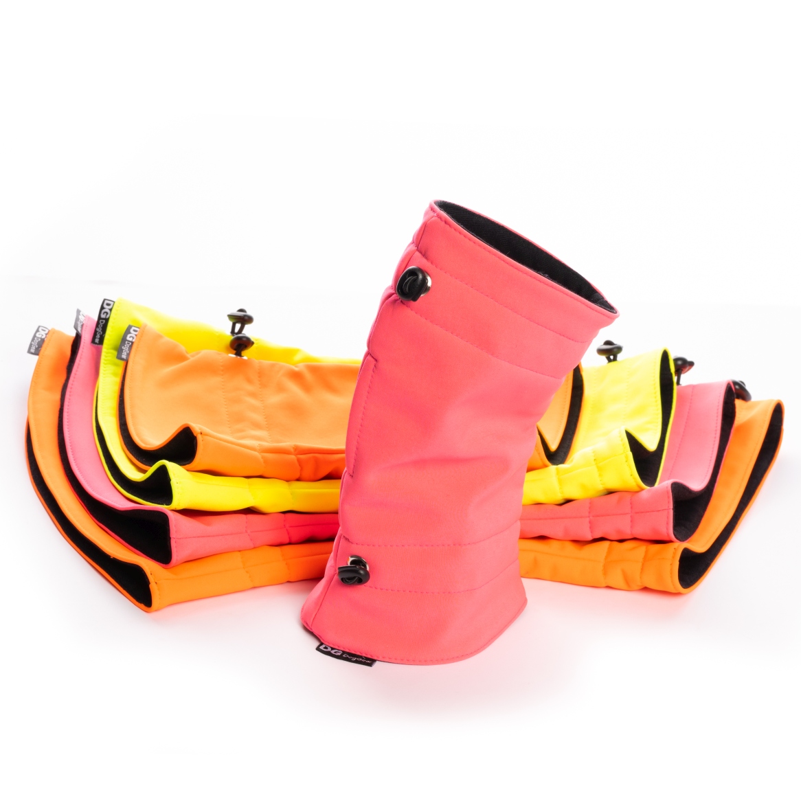 DG SOFT SHELL NÁVLEK "NEON YELLOW - Obrázek 3