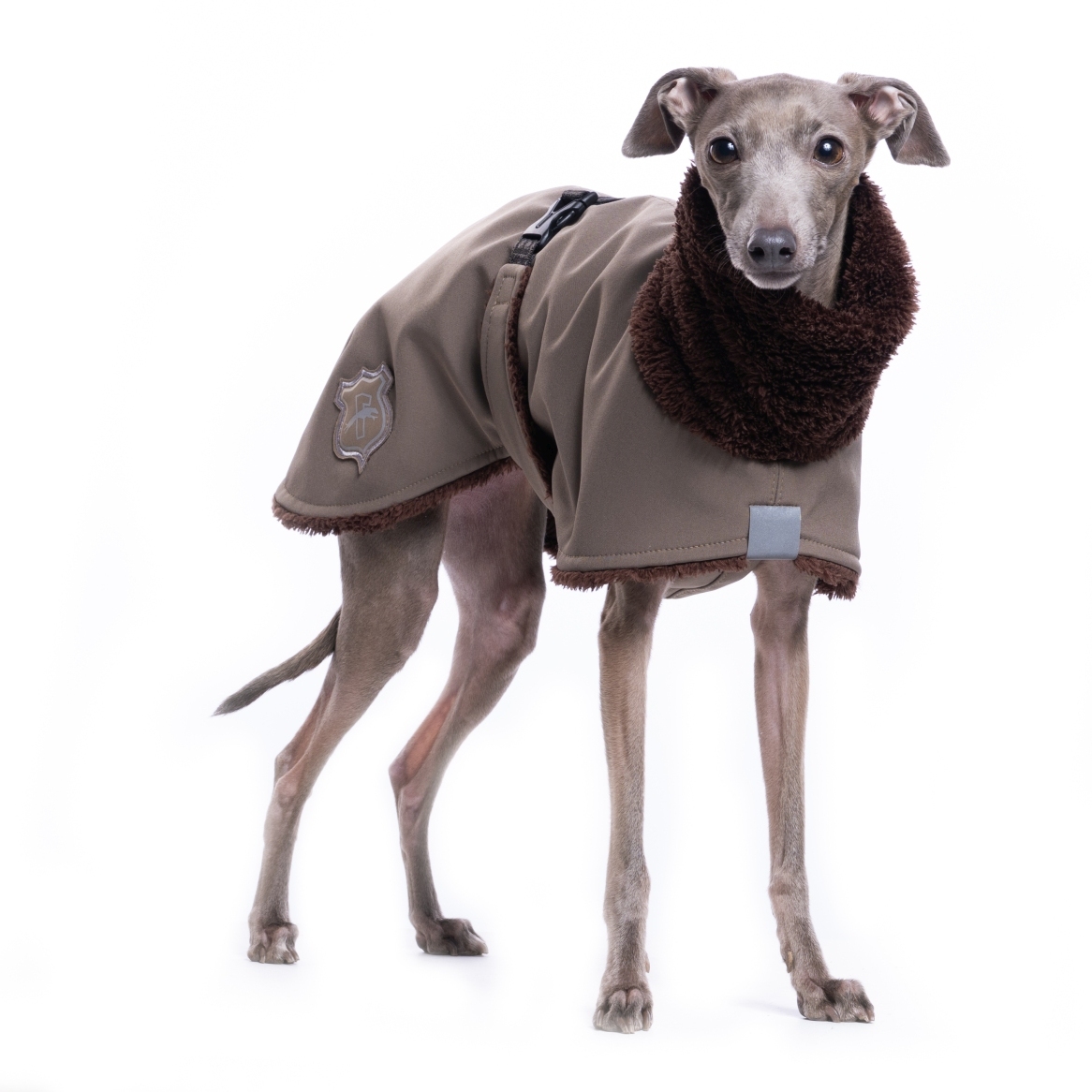 DG IG FLUFFY JACKET "CHOCOLATE CHIP" - Image 2