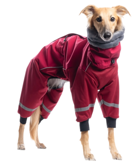 DG NINJA FLUFFY OVERALL „RED PLUM