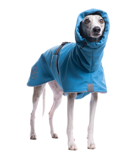 DG WH FLUFFY PLUS JACKET “MEDITERRANEAN BLUE”